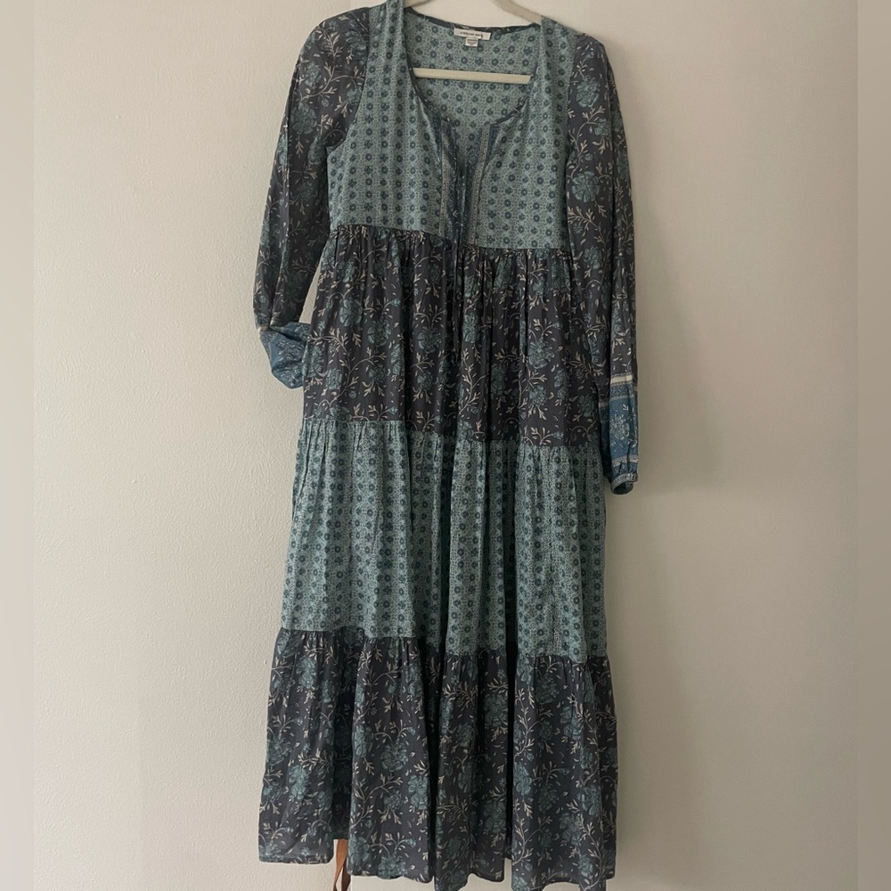 AMERICAN EAGLE Boho Anthropology Style Maxi Dress